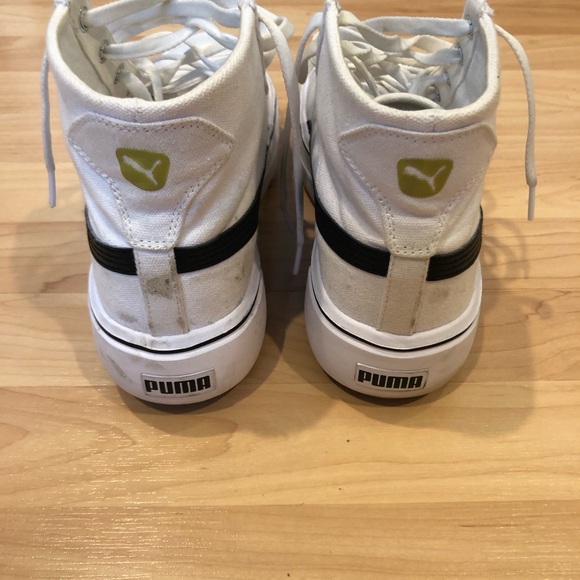 Puma Canvas High Top Sneakers - Picture 3 of 7